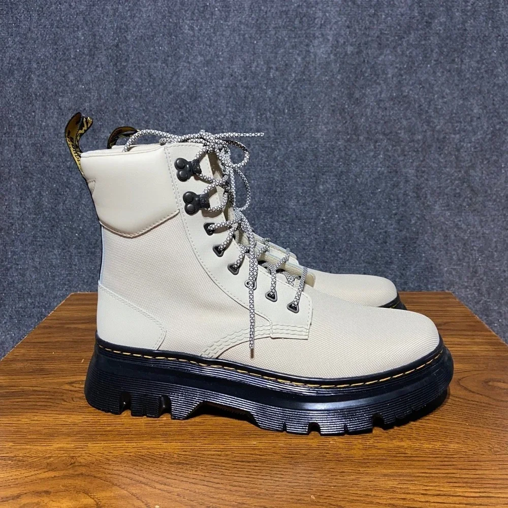 Dr Martens Tarik Parchment Utility Boots Mens 10 Womens 11 Extra Tough 50/50 NEW